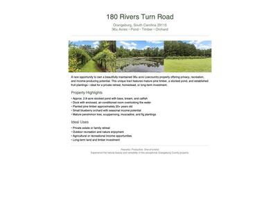 Photo 1 of 25 : 180 Rivers Turn Road